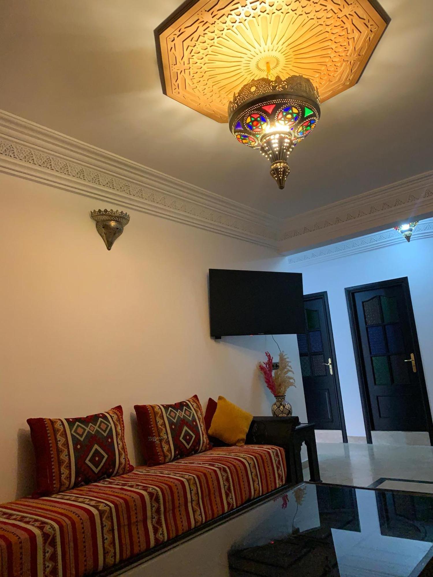 logement booking piscine Gueliz Marrakesh Esterno foto