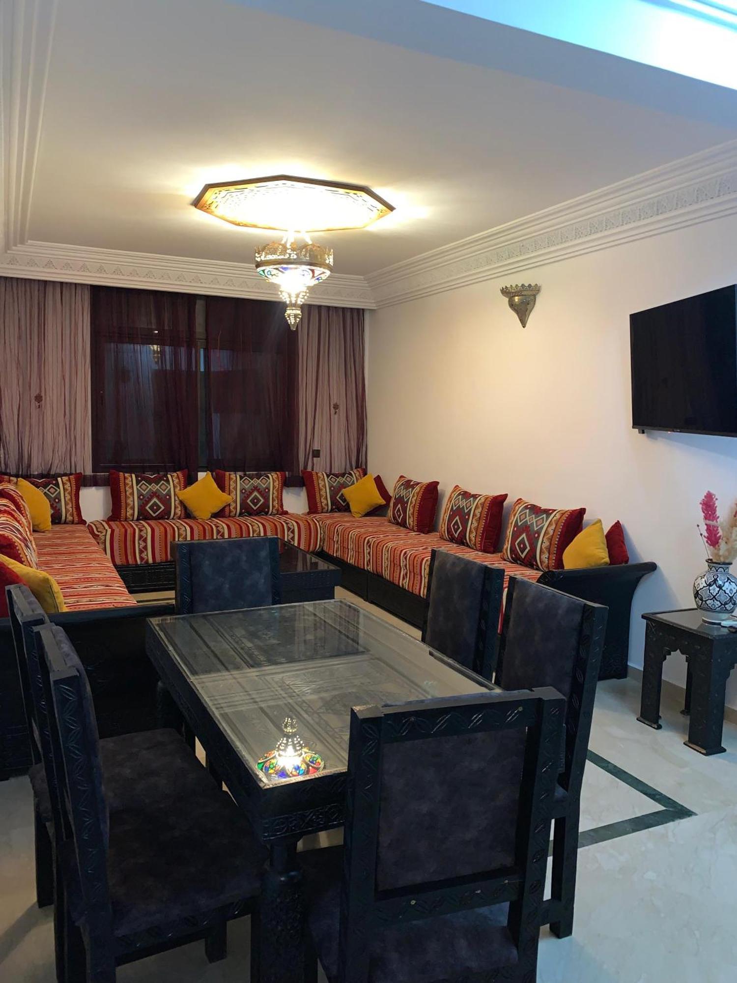 logement booking piscine Gueliz Marrakesh Esterno foto